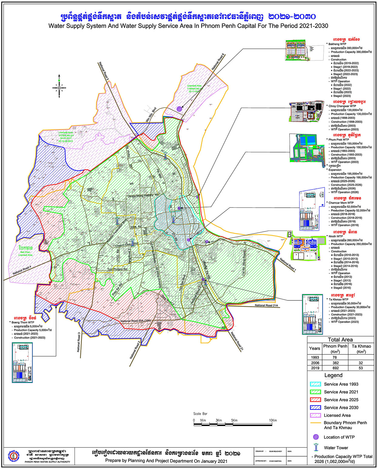 Service Coverage and Expansion Plan 2016-2021